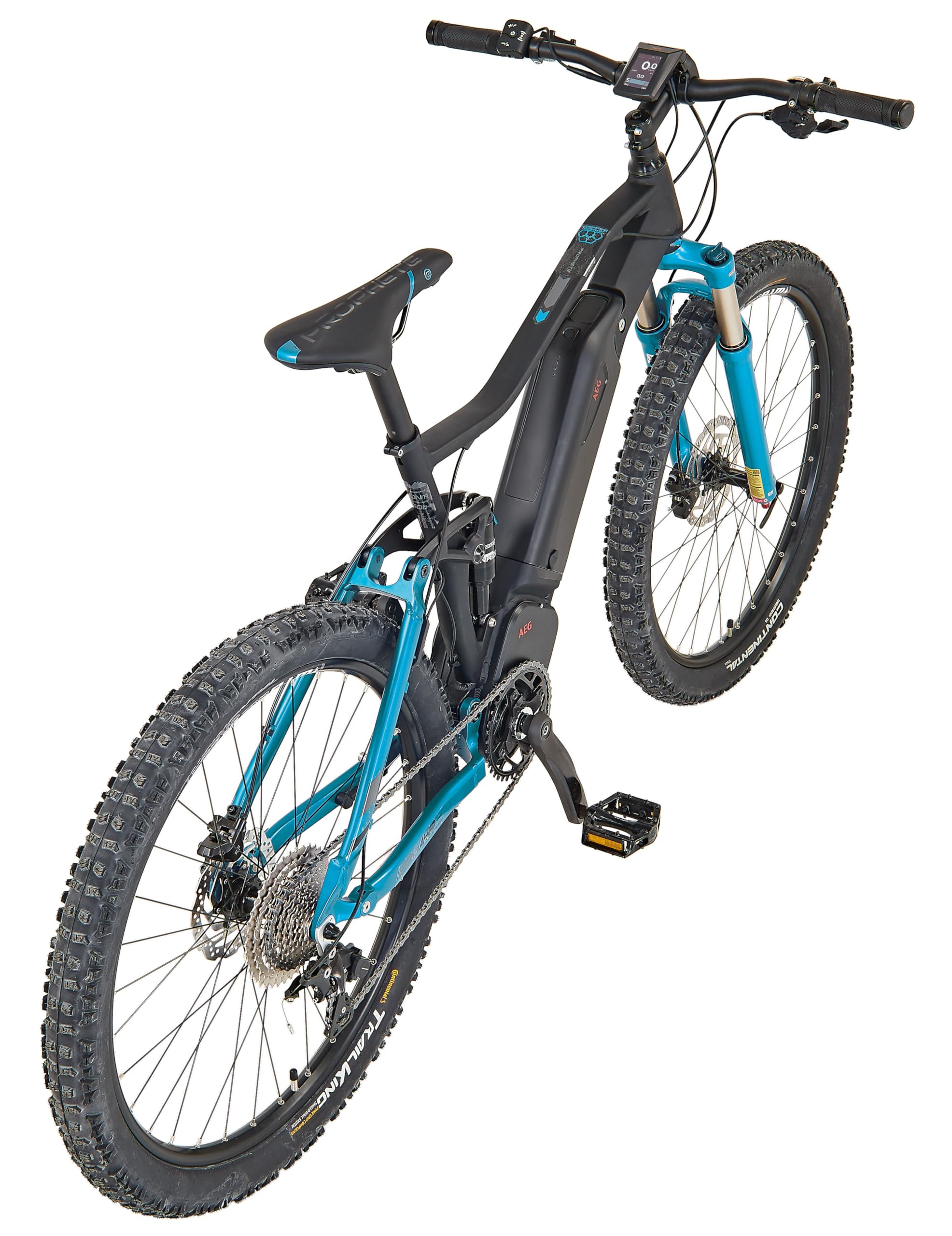 Prophete Herren Graveler e8000 E-Bike, Firmamentblau, Rahmen innen schwarz matt, Normal Sport & Freizeit