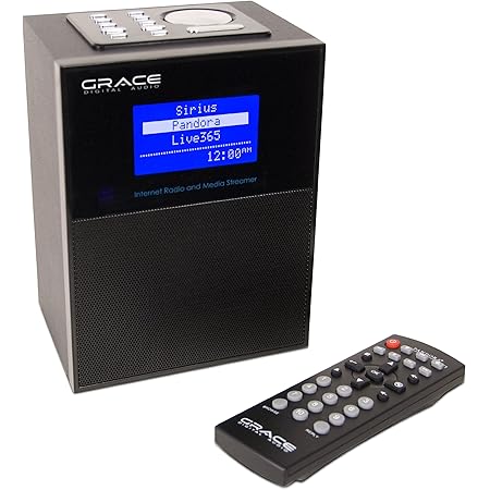 Grace Digital GDI-IRD4000 Portable Wireless Internet Radio Featuring Pandora, NPR and SIRIUS (Discontinued by Manufacturer)