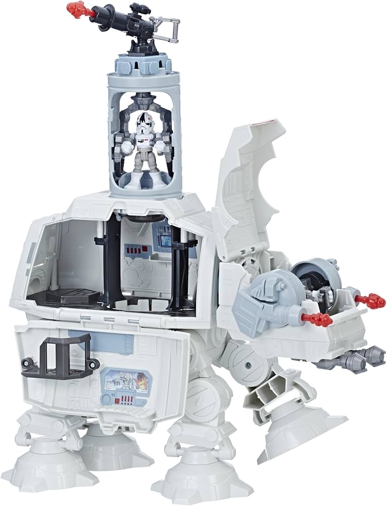 Amazon.com: STAR WARS Galactic Heroes Imperial at-at Fortress