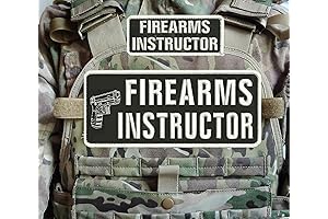 Firearms Instructor Patch Set: Elevate Your Instructor Profile