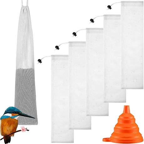 [Your Site Name]: 5-Pack of Innovative Mesh Thistle Seed Socks to Keep Your Goldfinches Happy