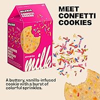 Vista 2 de MILK BAR Cookie Variety Pack Mini Chocolate Chip Chocolate Cookies Confetti Sugar Cookies and Pancake Sugar Cookies Soft-Baked 3-Pack