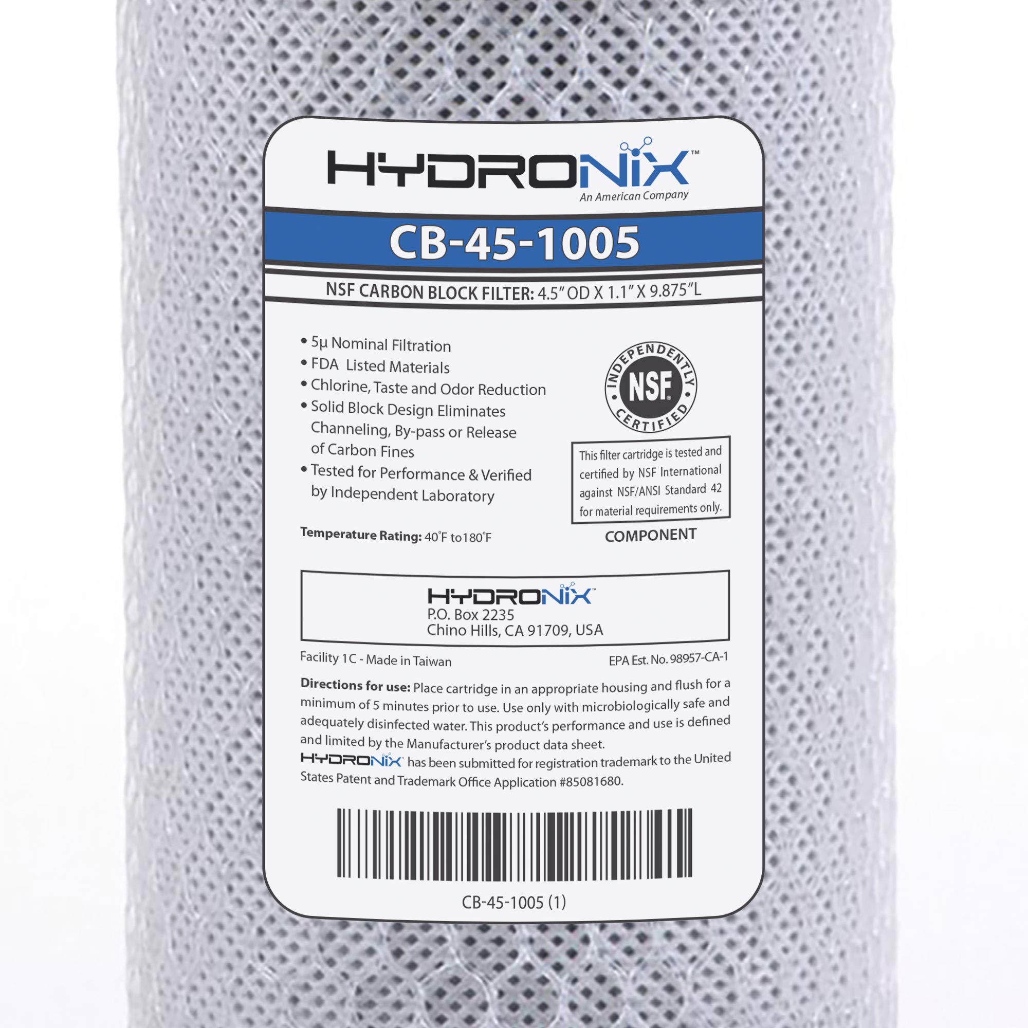 Hydronix Whole House Carbon Filter - 3 Pack -2