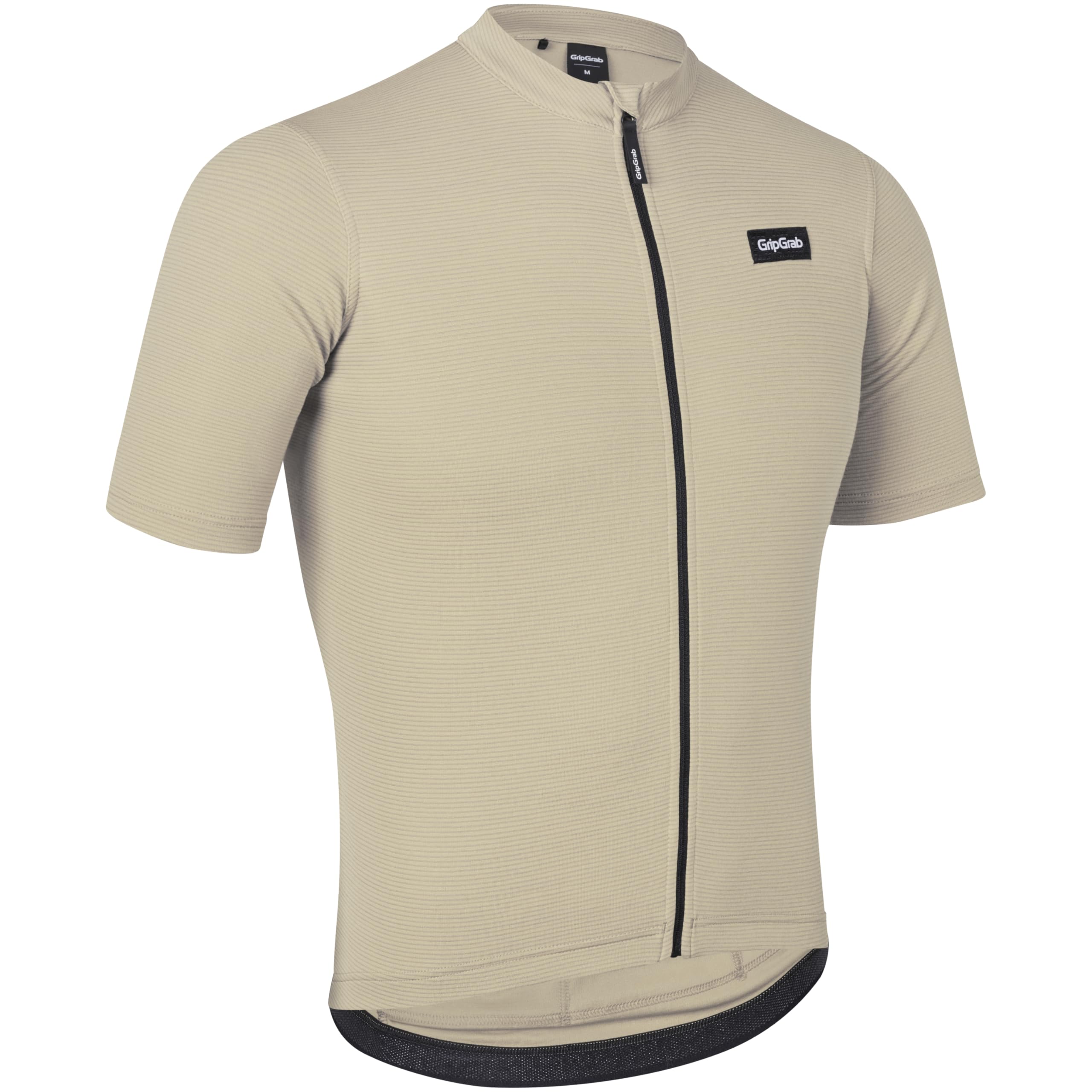 GripGrab EXPLR Merinotech Herren Sommer Kurzarmtrikot Merino Fahrradtrikot | Funktionales Gravel Radtrikot mit YKK-Reißverschluss, 3 Rückentaschen und Reißverschlusstasche, Silikongripper am Saum
