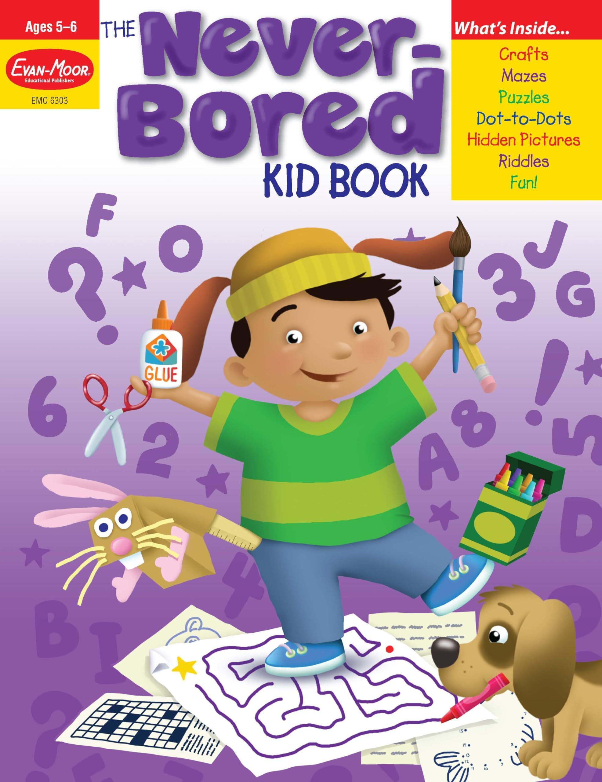 The Never-Bored Kid Book Ages 5-6 Paperback – Teacher's Edition, 1 June 2006