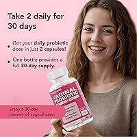 Vista 6 de Probióticos vaginales con prebióticos arándano, 60 mil millones de UFC, 14 cepas probióticos para mujeres con prebiótico y D-manosa, probiótico