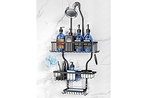 YASONIC Split Shower Caddy | Maximize Space with a Never-Rusting Aluminum Shower...