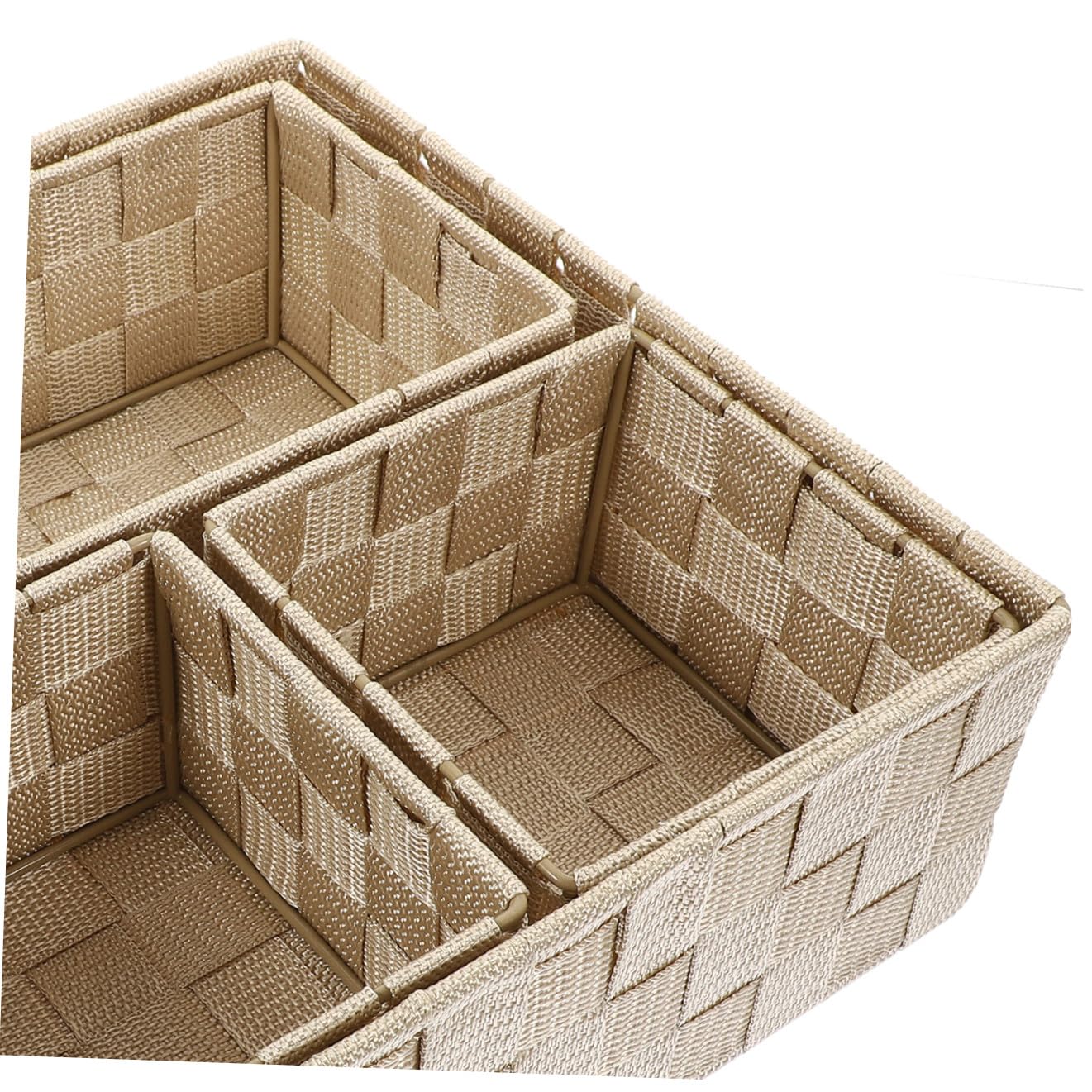 Desktop Organizer 4 Stück aus Nylon und Eisen Aufbewahrungsbox