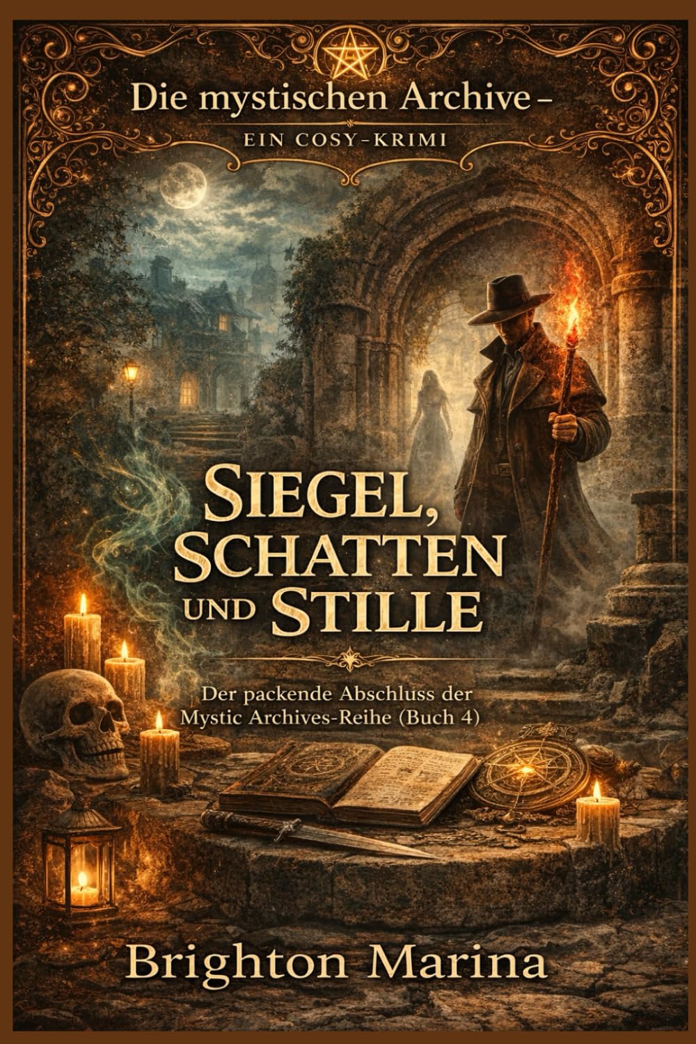 SIEGEL, SCHATTEN UND STILLE: Der packende Abschluss der Mystic Archives-Reihe (Buch 4) (Die mystischen Archive – Ein Cosy-Krimi)