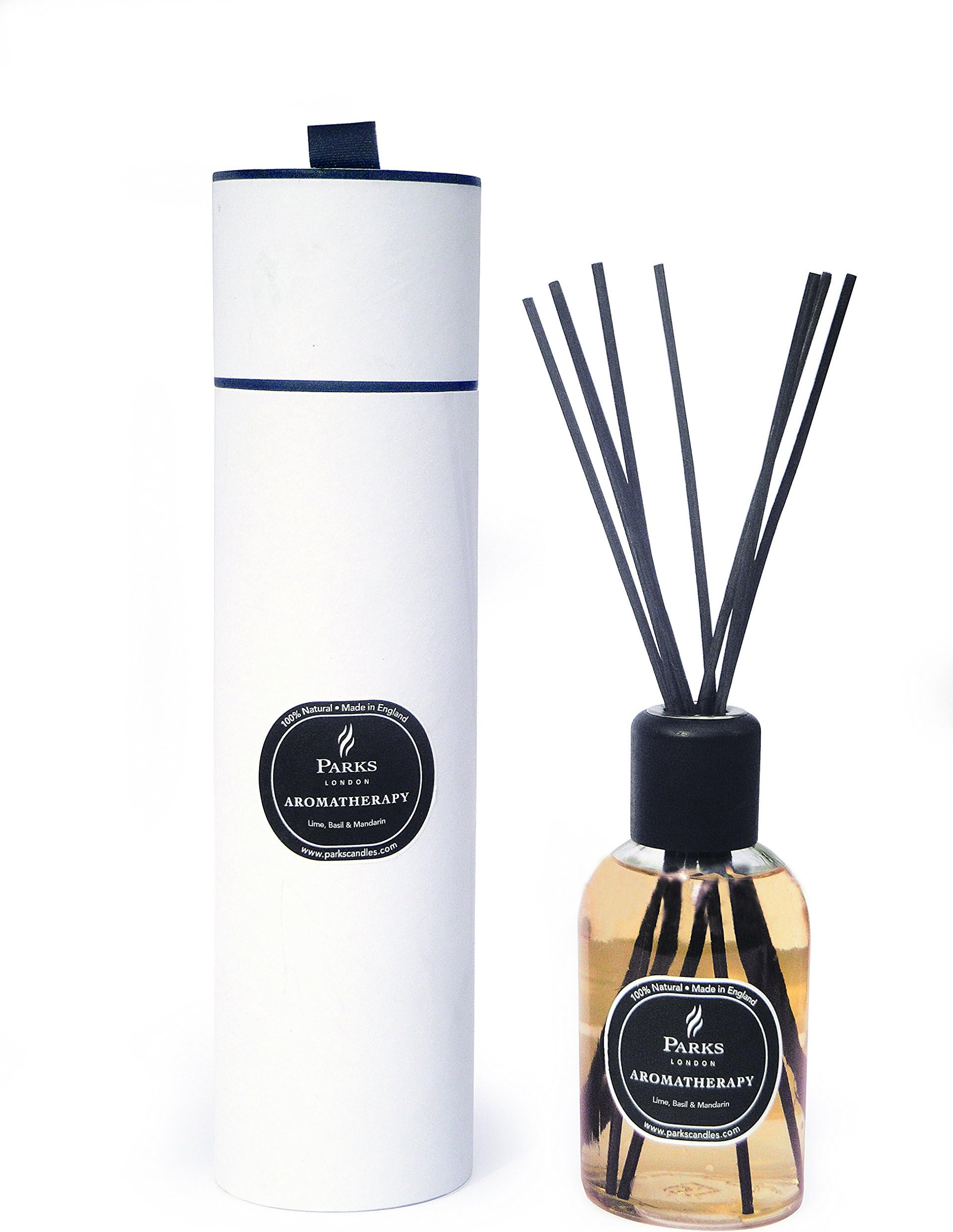 Parks London Aromatherapy Diffuser 250 ml-Lime Basil Mandarin, Green