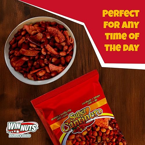Miniatura 2 de Winnuts Botanas Snacks Cacahuate Super Cantinero bolsas de 5 onzas paquete de 5