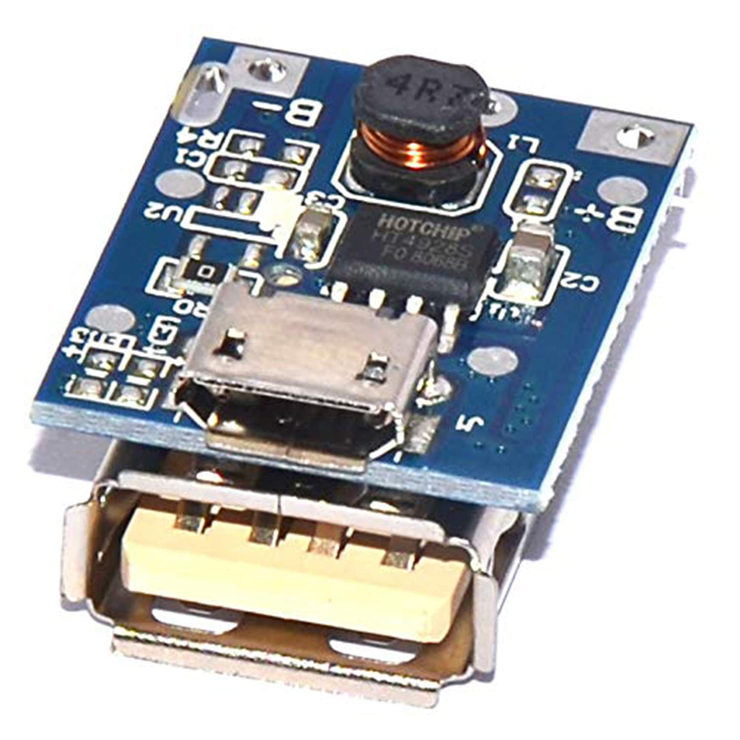 5V 1A Boost Step Up Power Supply Module Lithium Battery Charge Protection Board 134N3P DIY Charger LED Display USB and Micro Port-image-30