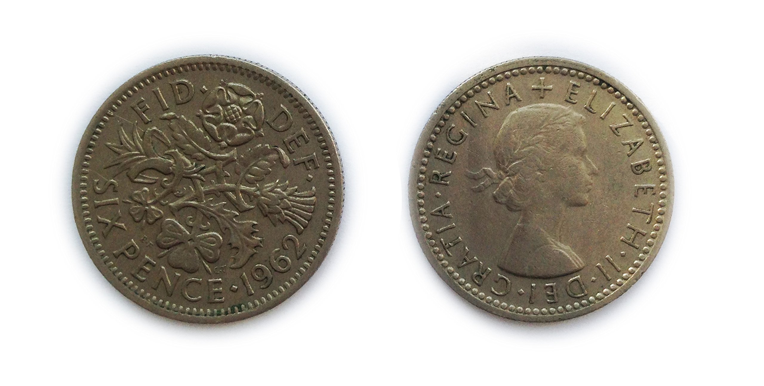 Amazon.com: 收藏家硬幣- 英國流通1962 六便士/ 六便士6p 硬幣/ 英國: 藝術古董收藏