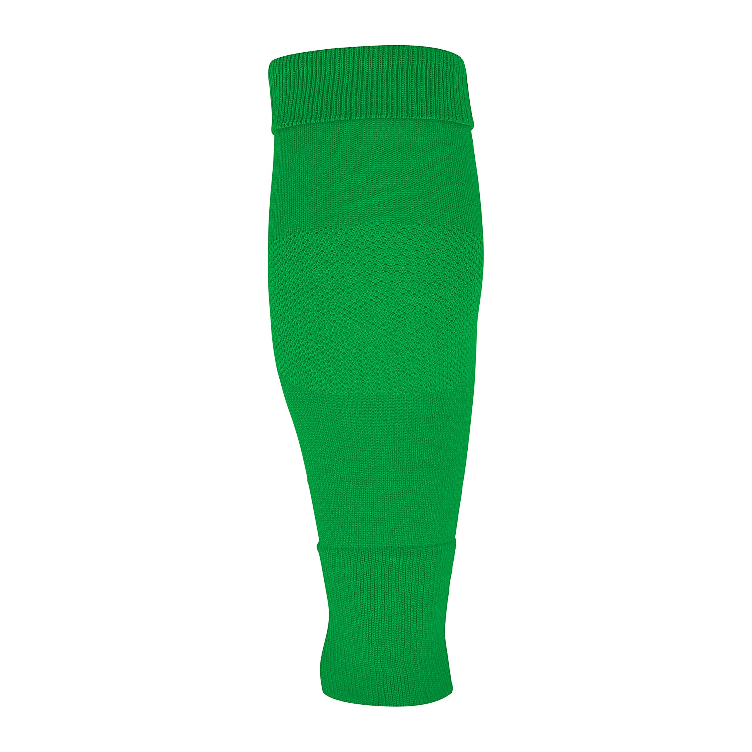 uhlsport Tube-it-Sleeve Football Socks for Men, Women and Children - Firm Hold, Maximum Stability of Shin Pads, Green, 33-36