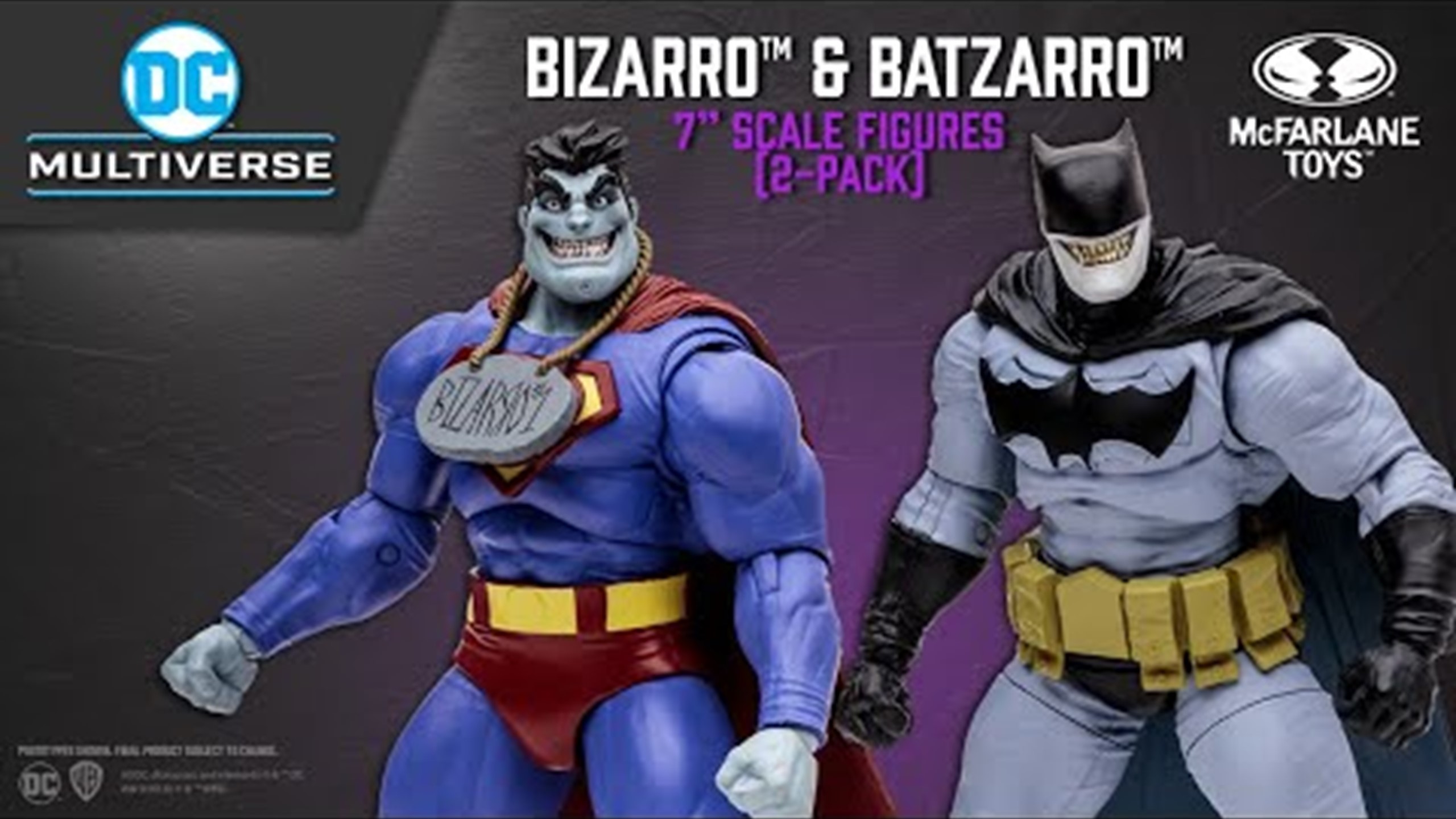 McFarlane DC Multiverse Collector set di escluture Bizzarro