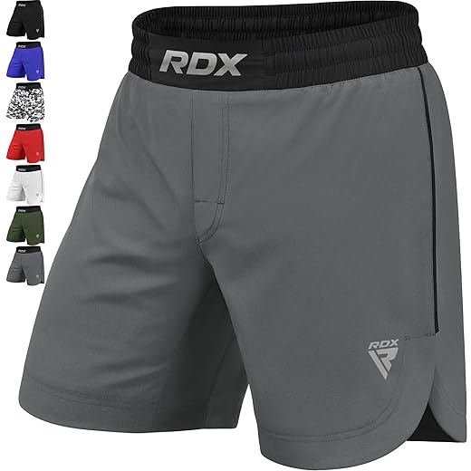 Rdx mma shorts for training and kick boxing, trunks for bodybuilding, cage fighting, muay thai,bjj grappling, combat sports
