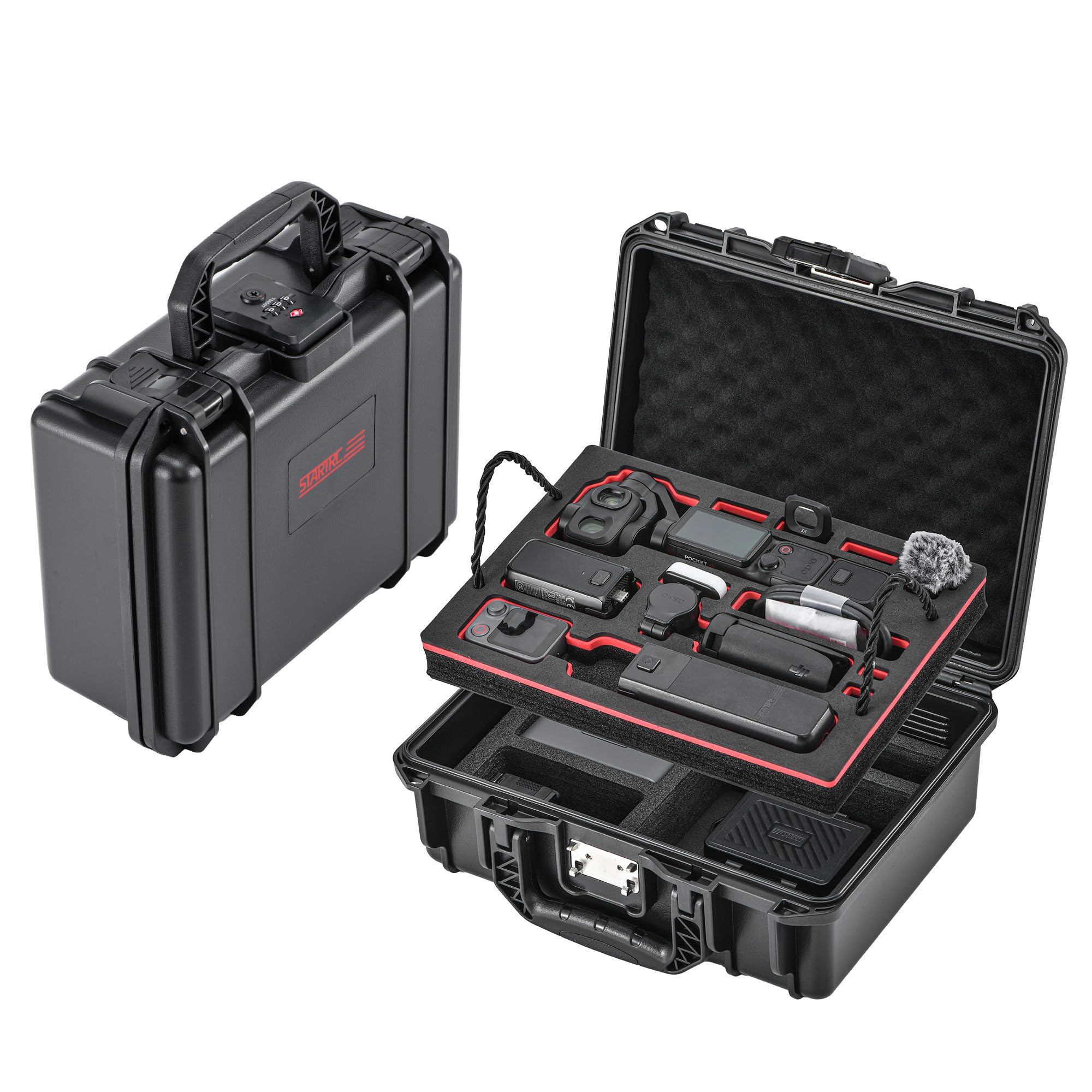 Amazon | DJI Osmo Pocket 4P/Pocket 4/Pocket 3 用 収納ケース 二層