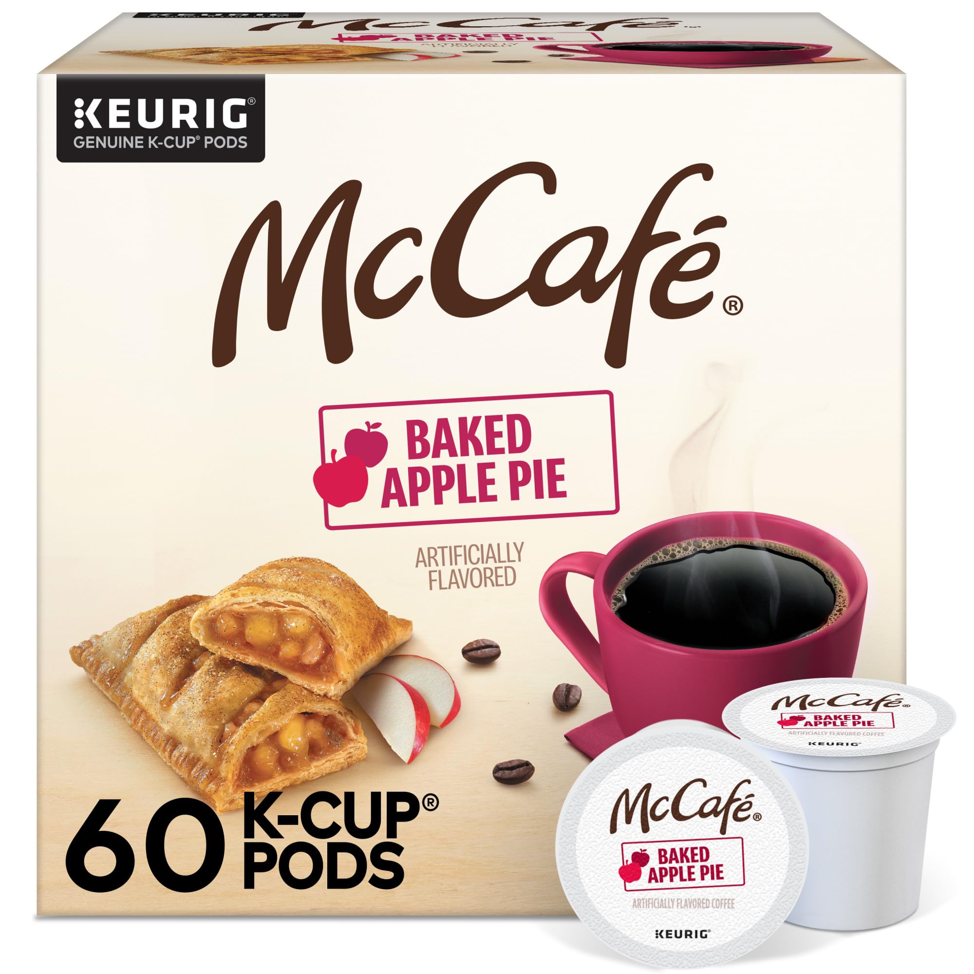 Amazon.com : McCafe Baked Apple Pie Coffee, Keurig Single Serve K