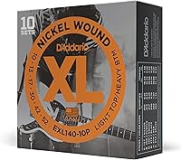 Vista 58 de D'Addario XL EXL110-3D - Cuerdas de níquel para guitarra eléctrica de 6 cuerdas, entonación perfecta, sensación consistente, durabilidad fiable