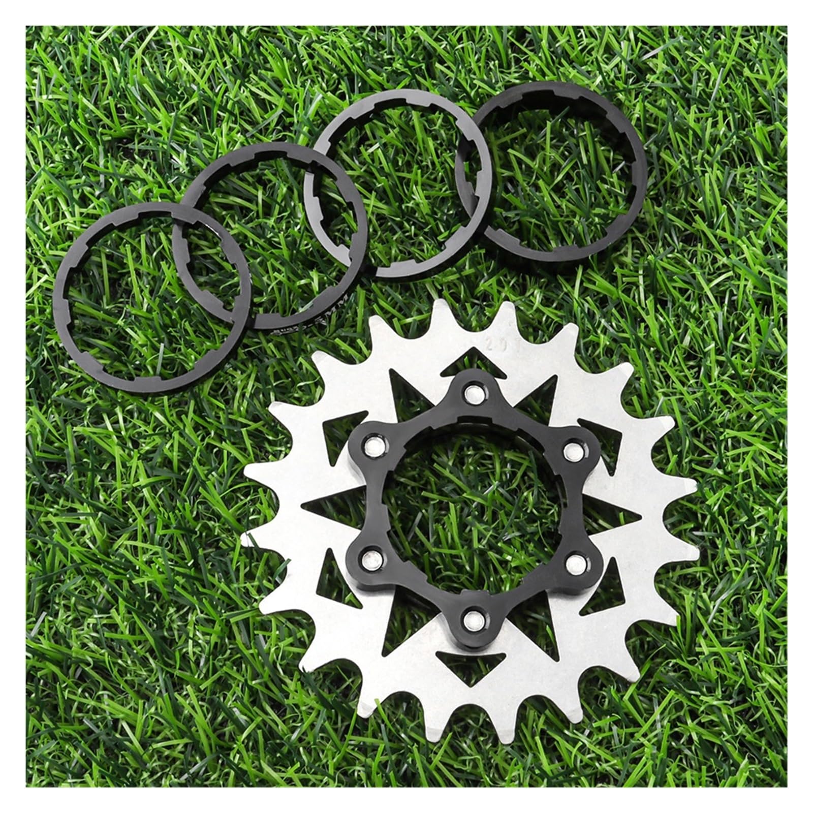 Geeignet für Mountainbike-Kassette, Freilauf-Umrüstsatz, Schwungrad-Ritzel, Geschwindigkeit Kettenrollenspanner(16T)