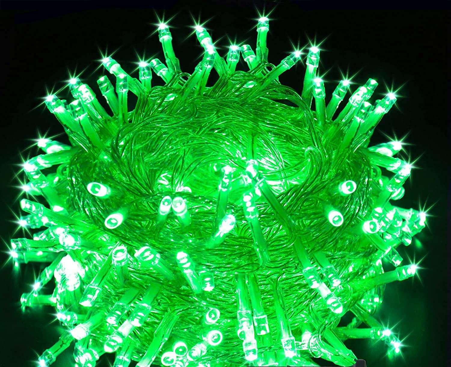 12 Meter LED Pixel String Light 40 feet for Diwali, Green Color Rice Light Christmas Home Decoration.Heavy Duty Copper Led Pixel String Light, (Warm White)-Pack of 1-image-21