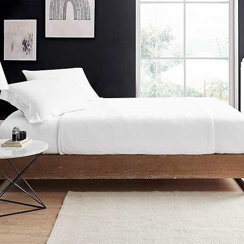 Byourbed Juego de sábanas Saudade Portugal de 300 hilos, tamaño individual XL, satén lavado