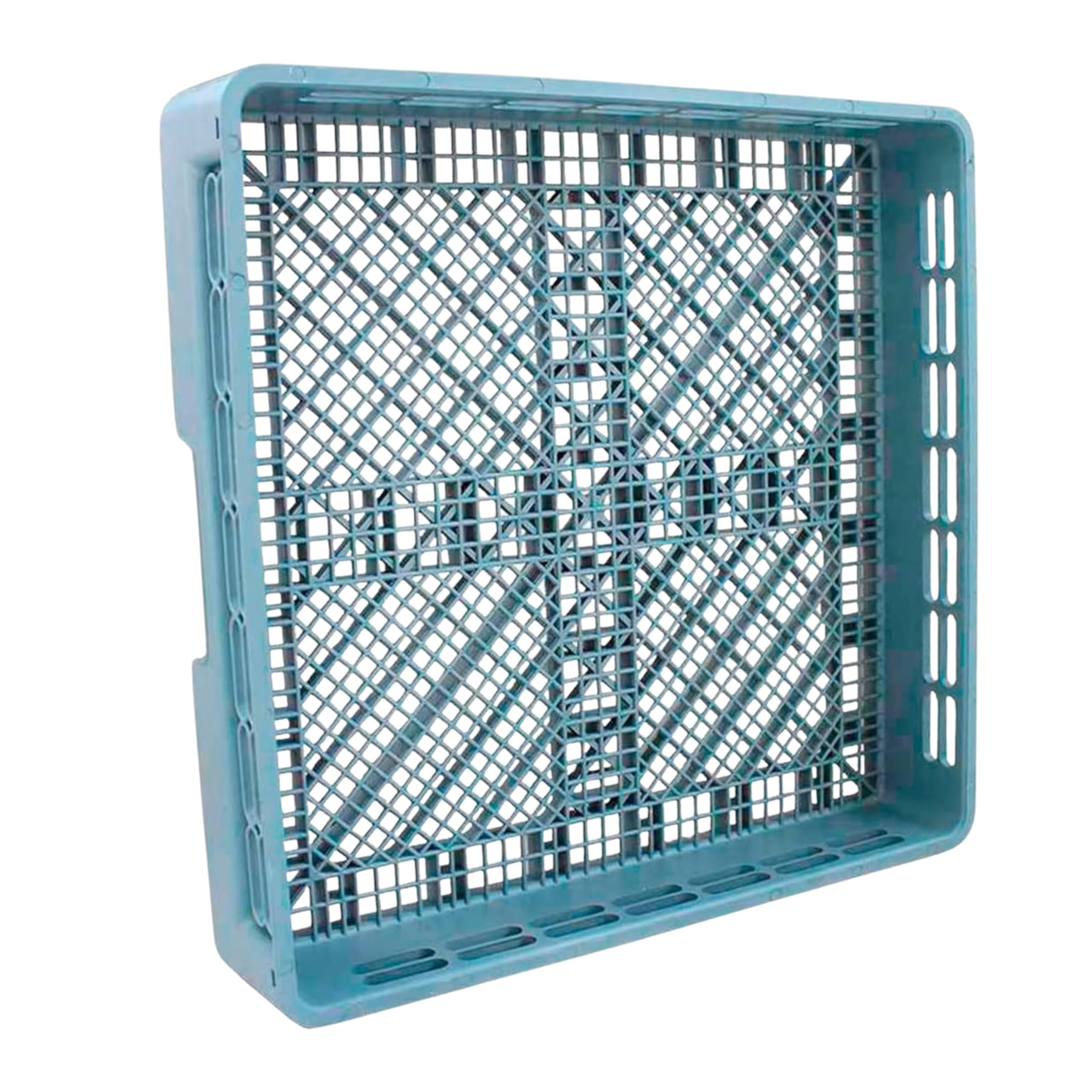 Panier à couverts pour lave-vaisselle industriel 50 x 50 cm - Panier universel pour lave-vaisselle industriel et hôtellerie, très résistant et empilable