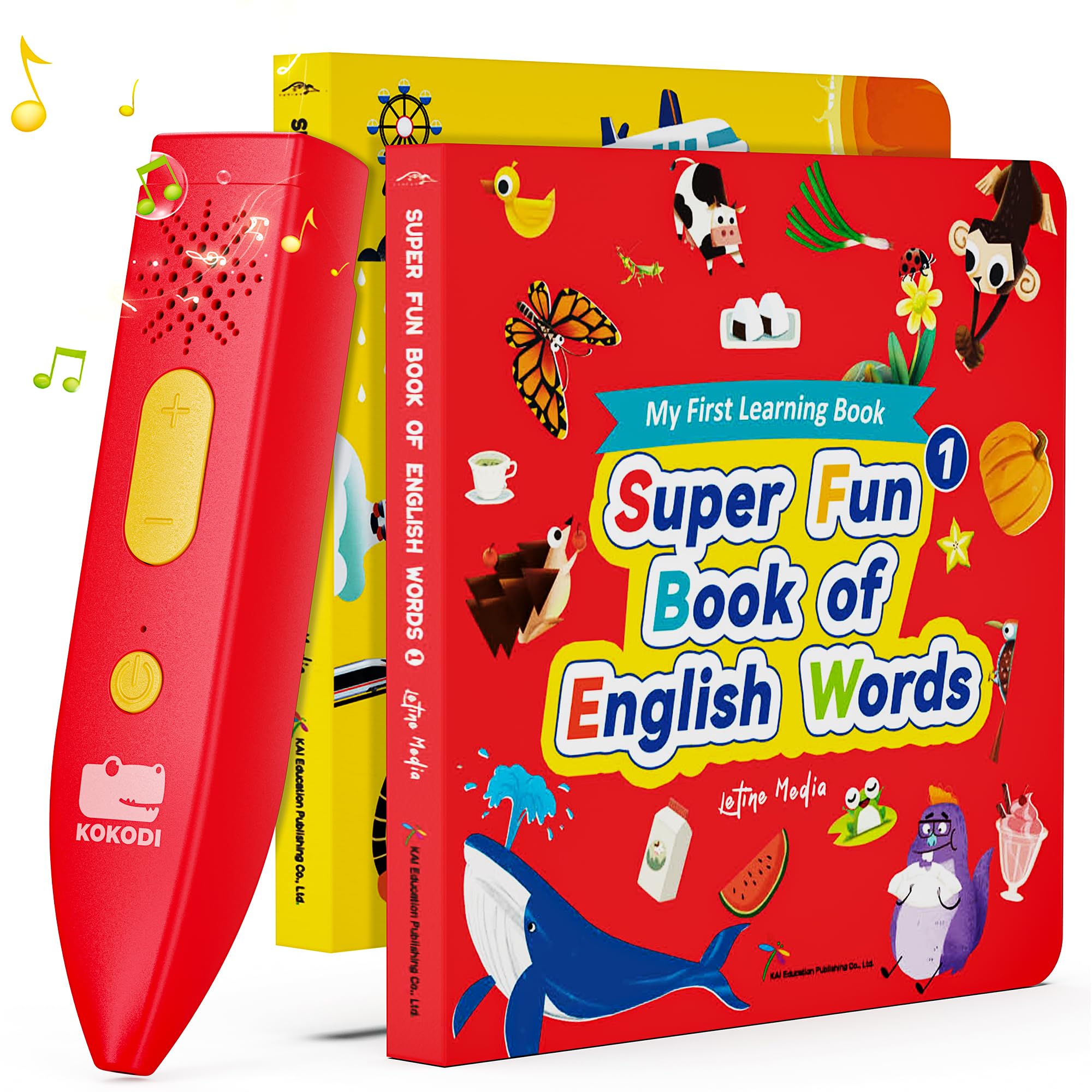 KOKODI Talking Pen Books Sets, Interactive Sound Books Kids