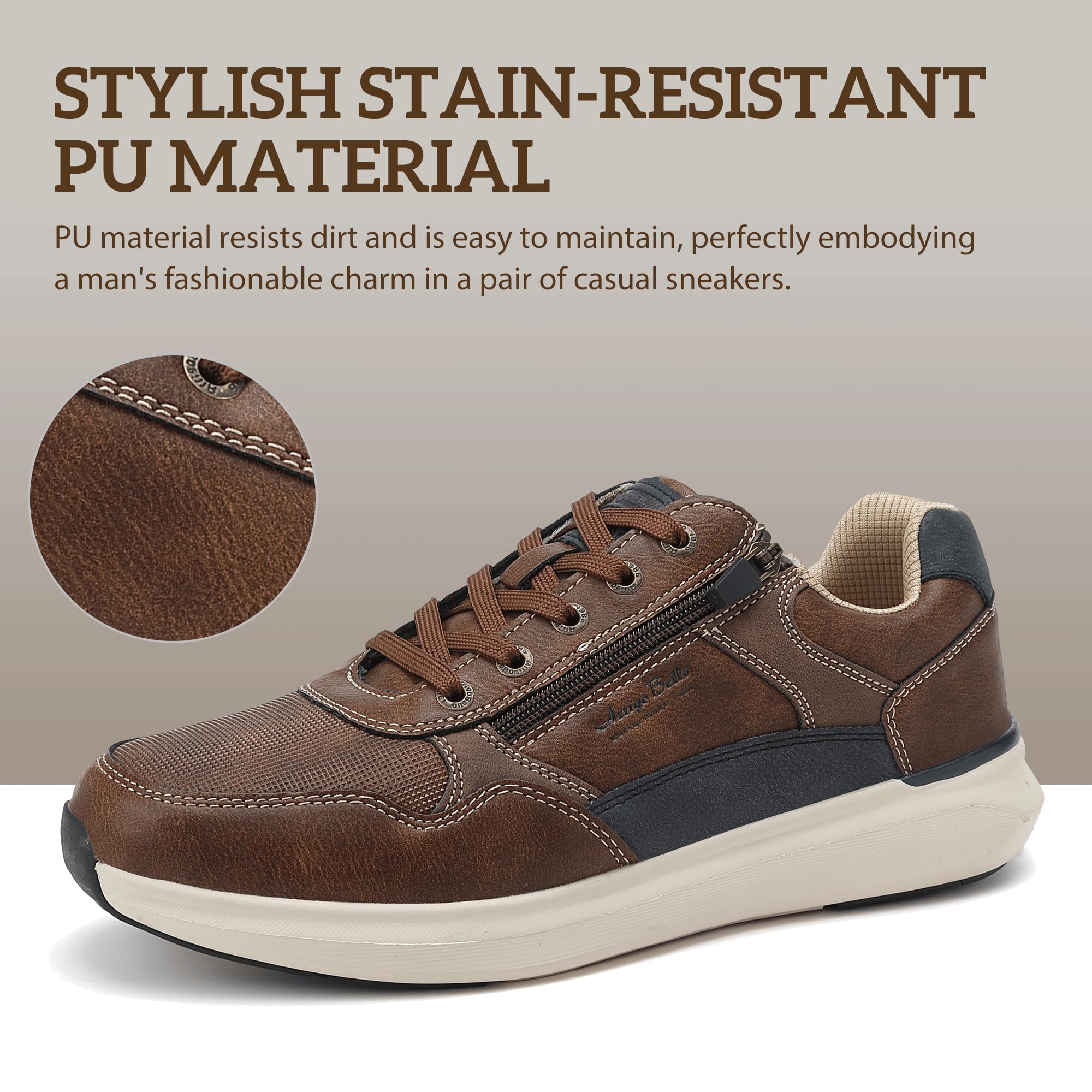 ARRIGO BELLO Herren Schuhe Sneakers Freizeitschuhe Trainers Sports Wanderschuhe Laufschuhe Leichtgewicht Outdoor Gemütlich Größe 41-46