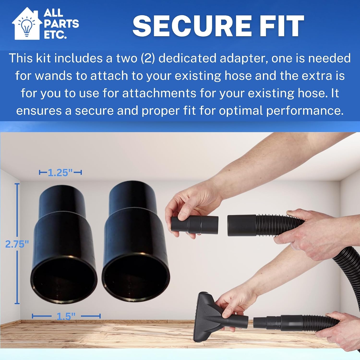 Vacuum Attachment Kit - Non Electric Tool Set Compatible with Miele Vacuum Cleaners – C1 C2 C3 S1 M1 U1 Cat & Dog - Universal Fit Cleaning Accessories Set 10-Pack