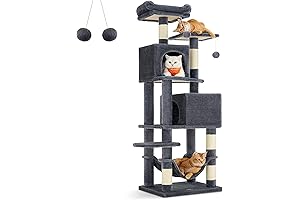Feandrea Cat Tree: Perfect Oasis For Your Tall Feline Friend