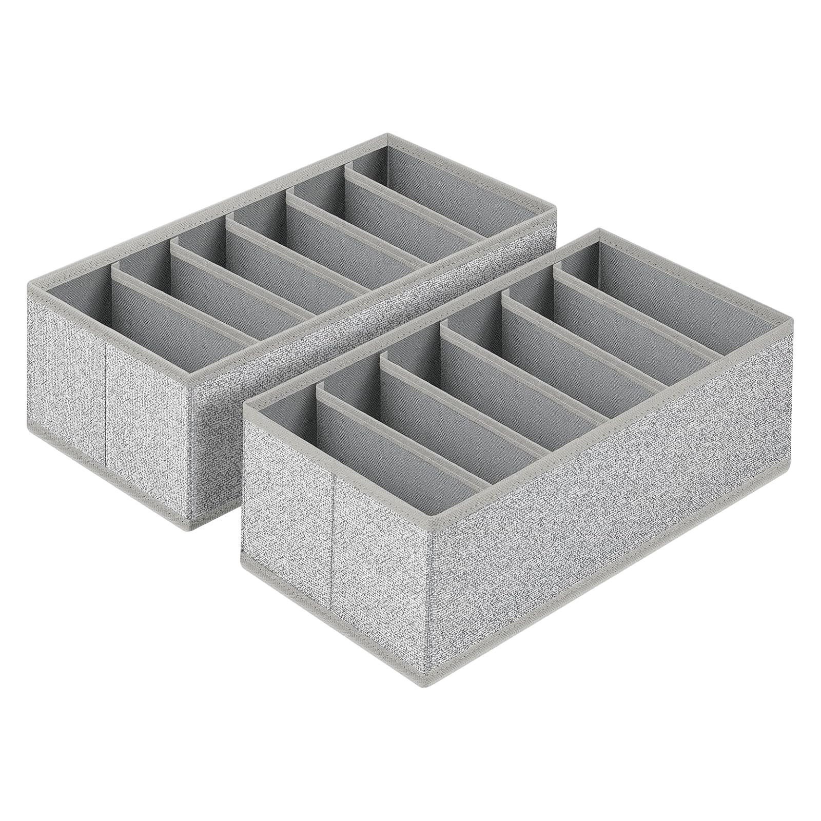 SONGMICS RUS08GY Ondergoedorganizer, 8-delige set, lade-organizer