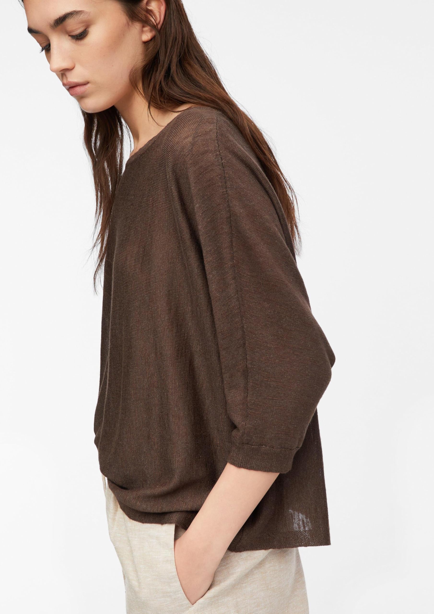 Comma Damen 2181609 Pullover (1er Pack)