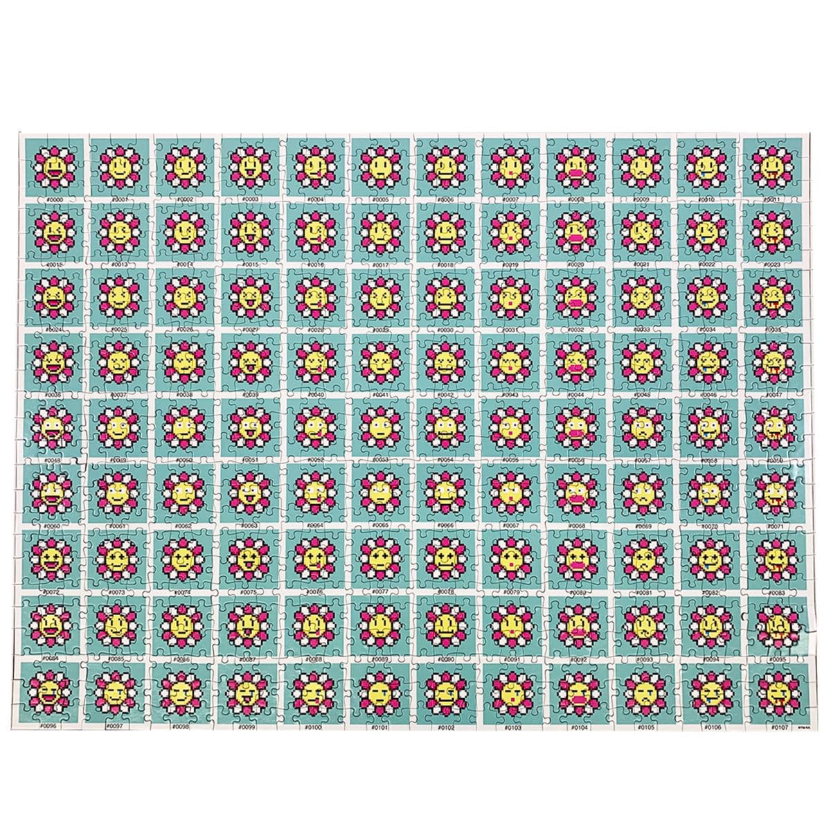 村上隆 パズル Puzzle / Murakami.Flowers #0000 預定TAKASHI MURAKAMI A FLOWER FOREST JIGSAW PUZZLE 村上隆