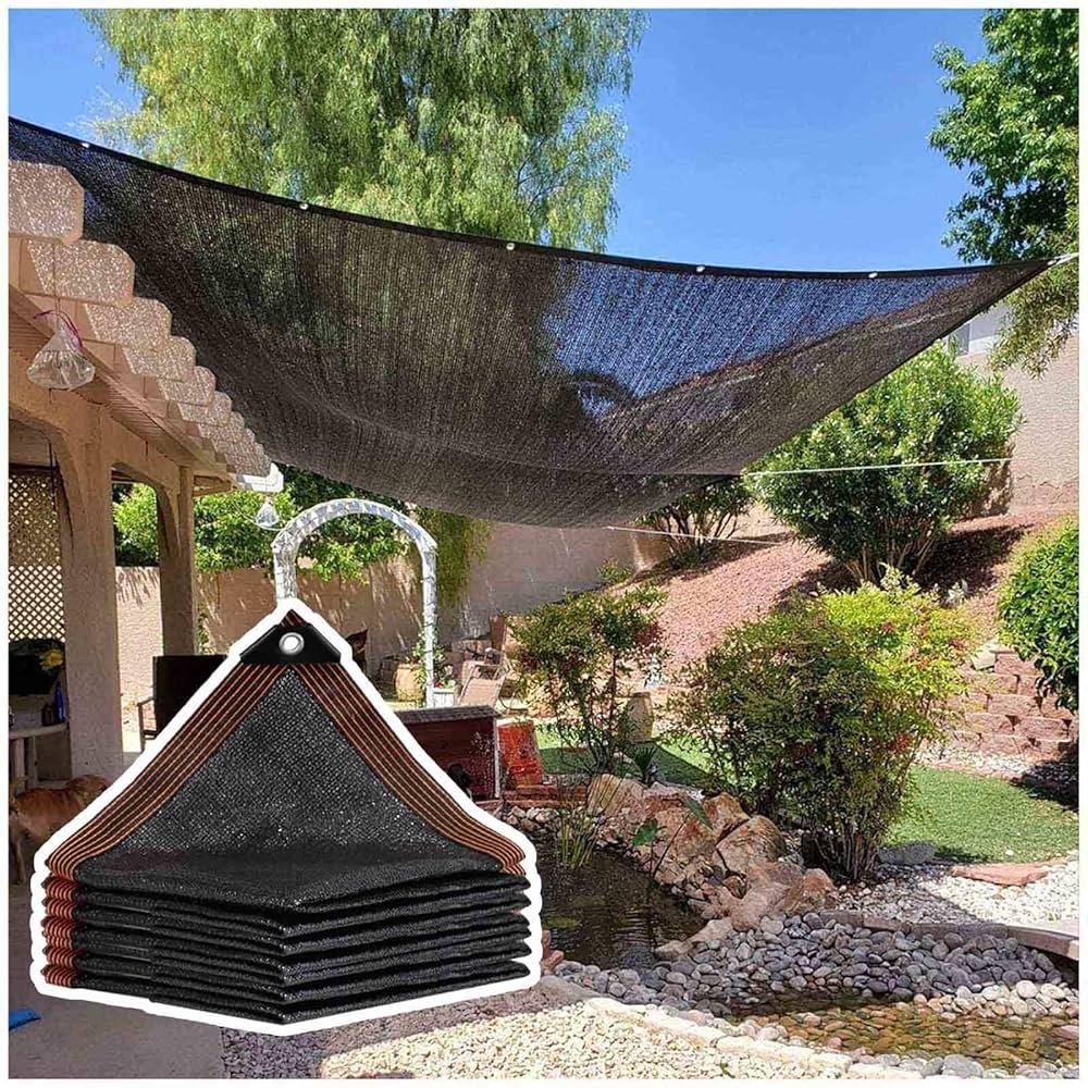 Amazon.co.jp: ブラックシェードネット、80％日焼け防止ネット