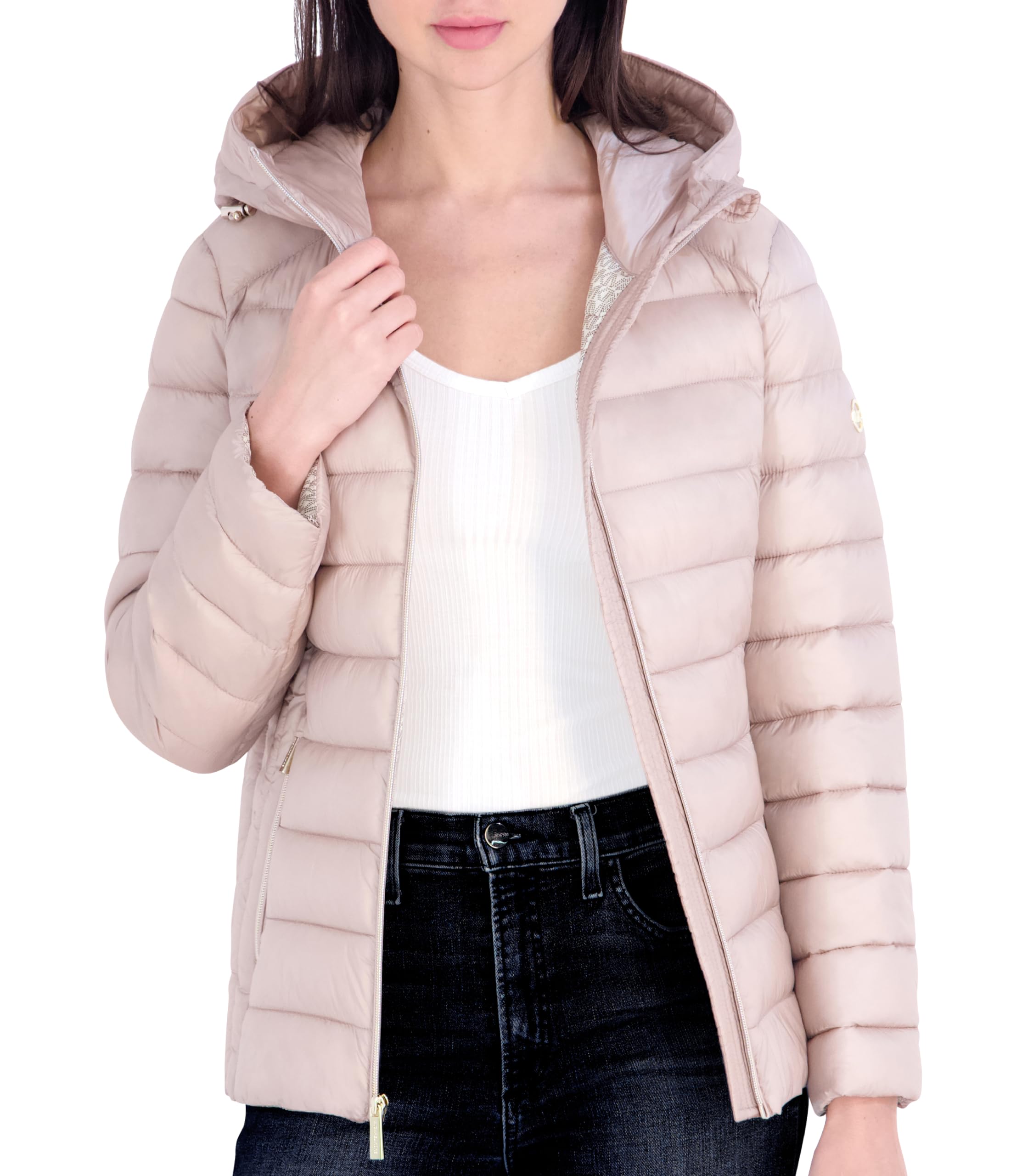 Women's Hooded Packable Puffer Jacket