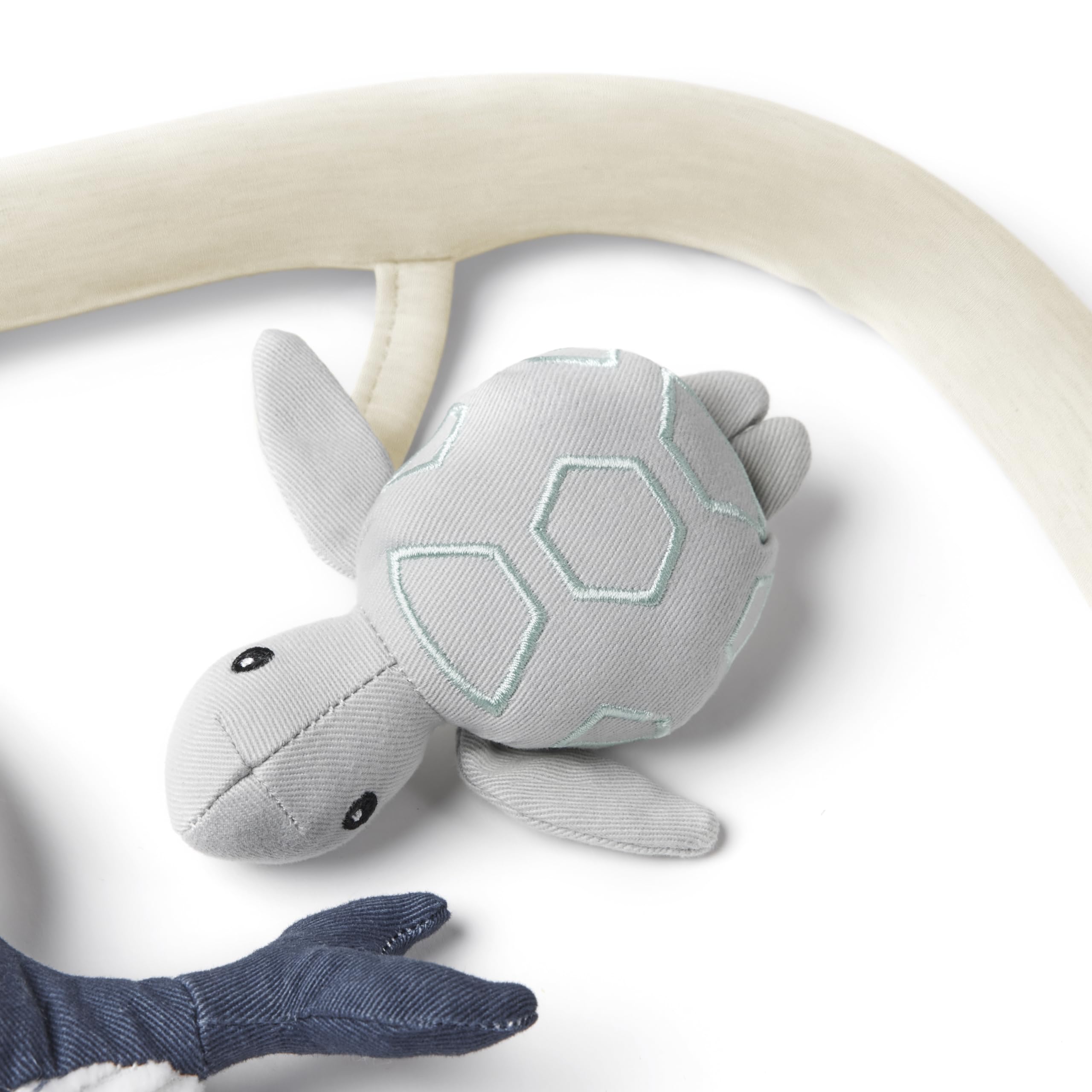 Ergobaby Transat Evolve Arche de jeux, accessoire pour le Transat 3-en-1 d'Ergobaby pour nouveau-nés dès la naissance, Ocean Wonders - Cream