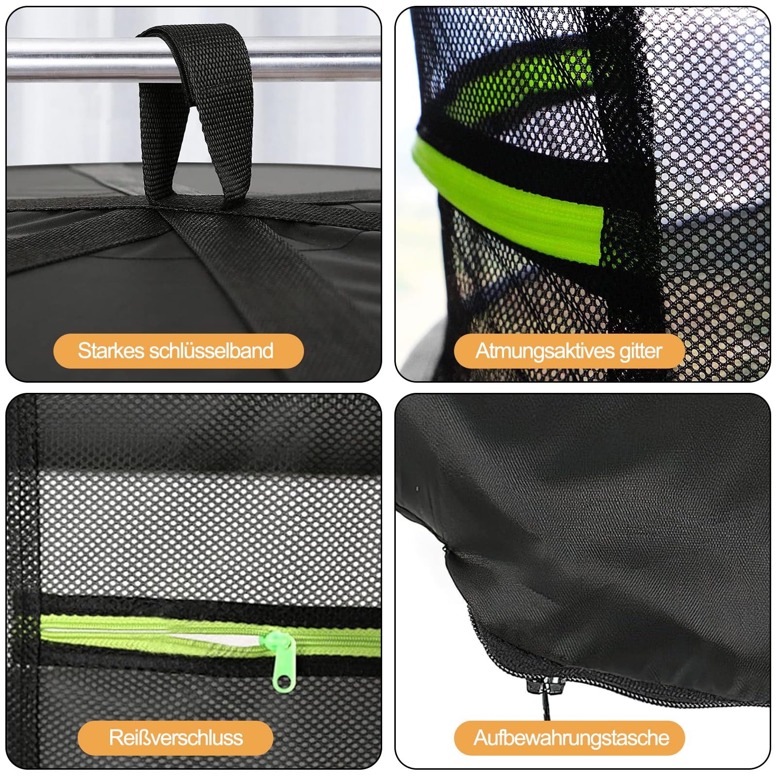 Rete Essiccazione,Essiccatore per Erbe Aromatiche a 6 Strati Sospeso, con Ganci e Cerniere, Rete per Essiccazione a Maglie per Piante, Erbe Aromatiche,Sspezie, Verdure, Carne