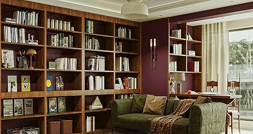 Miniatura 329 de Dimoon 236''x17.7'' White Thicken Peel and Stick Wallpaper Contact Paper Modern Self Adhesive Wall Paper Removable Renter Friendly Textured Solid