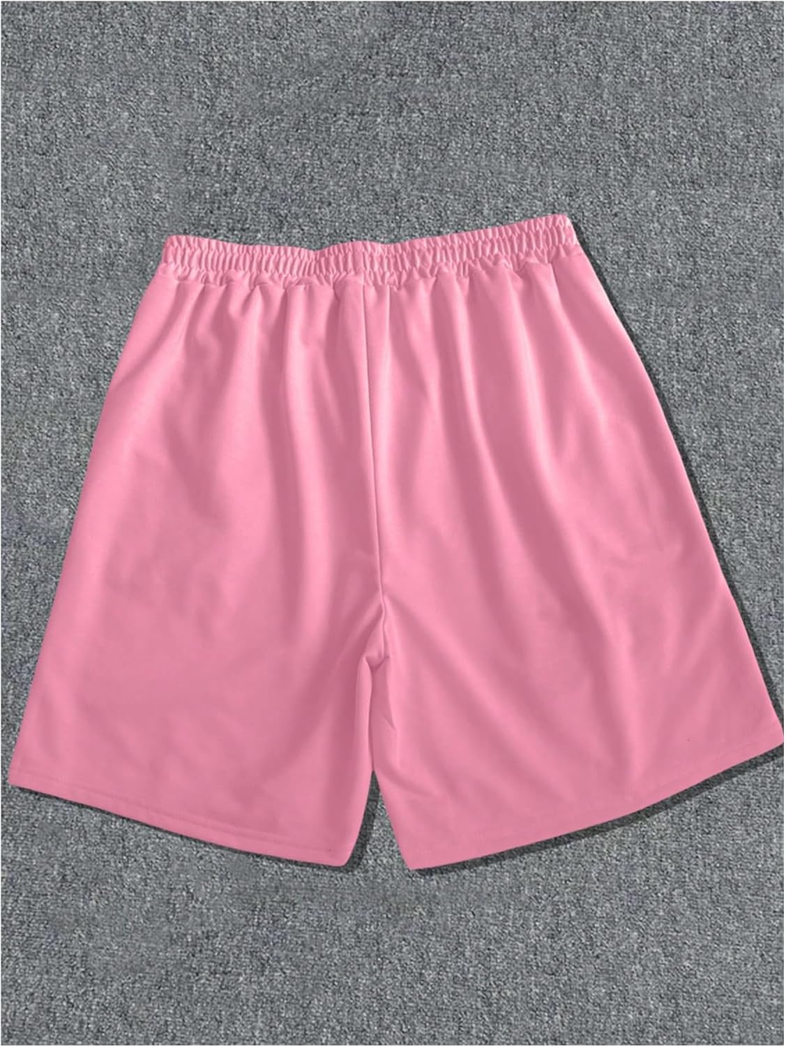 Floerns Men's Drawstring Cartoon Graphic Shorts Wide Leg Streetwear Shorts with Pocket