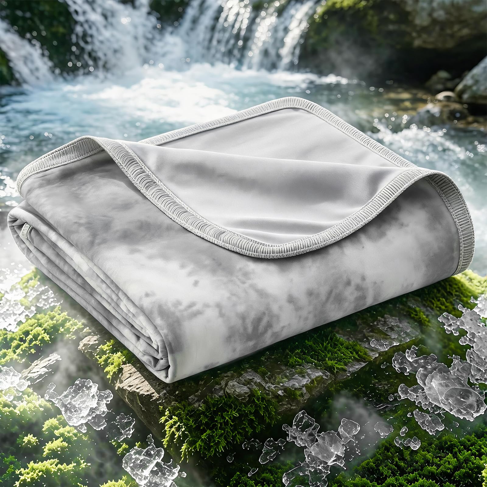 Couverture rafraîchissante Arc-Chill double face anti-chaleur EMME 152x203cm