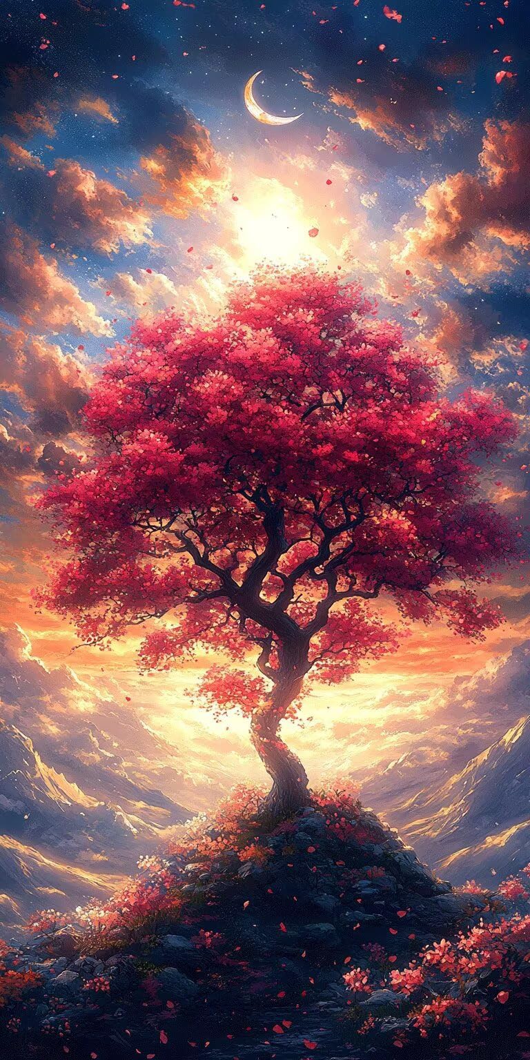 Dipingere con i Numeri Adulti AlberoVista, 100x200cm, k-376