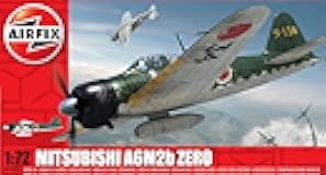 A01005 Mitsubishi Zero Model Building Kit, 1:72 Scale, Navy
