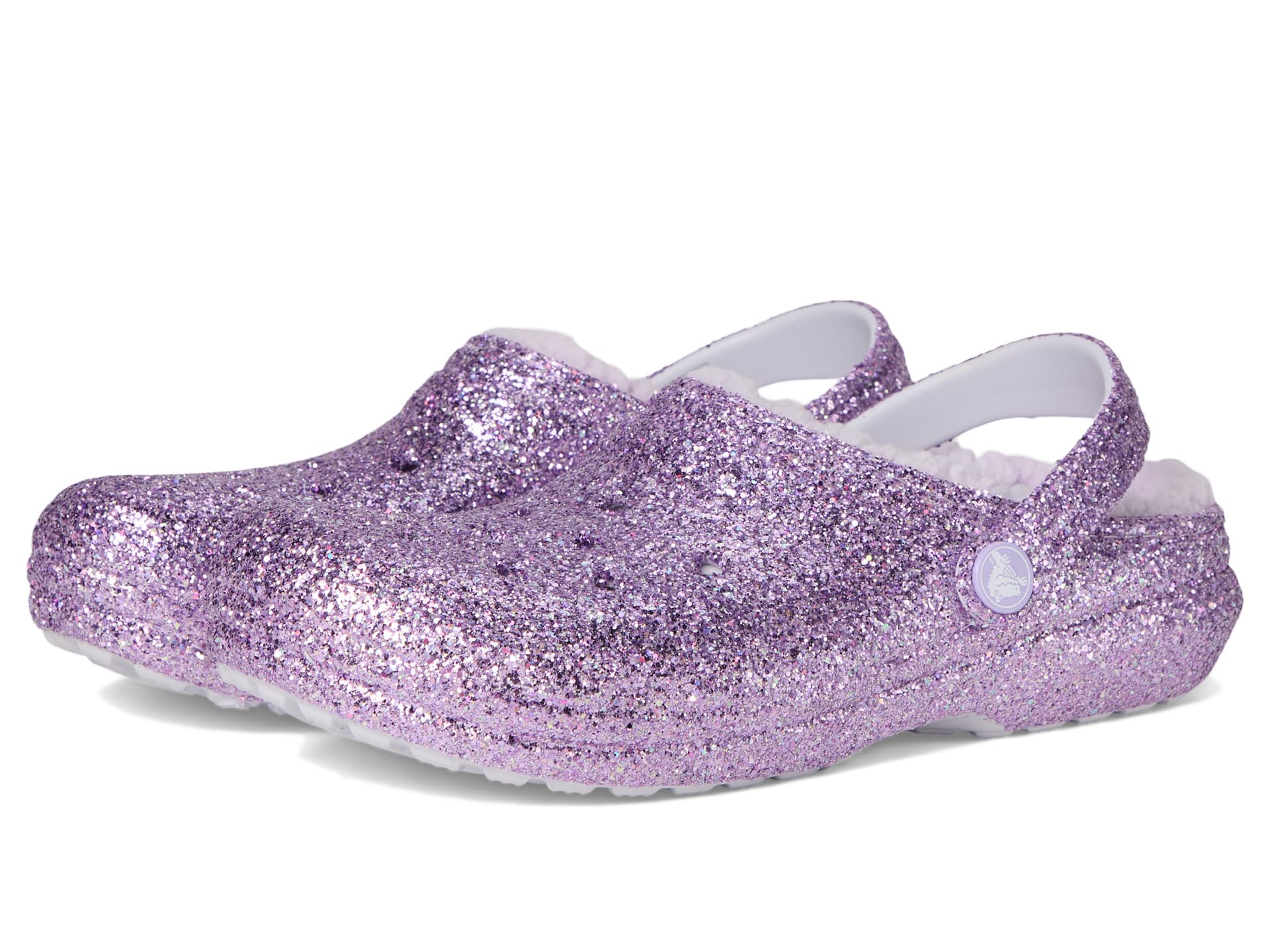 Crocs Kinder Classic Lined Chunky Glitter Clog K Clog Purple Moon 29/30 EU