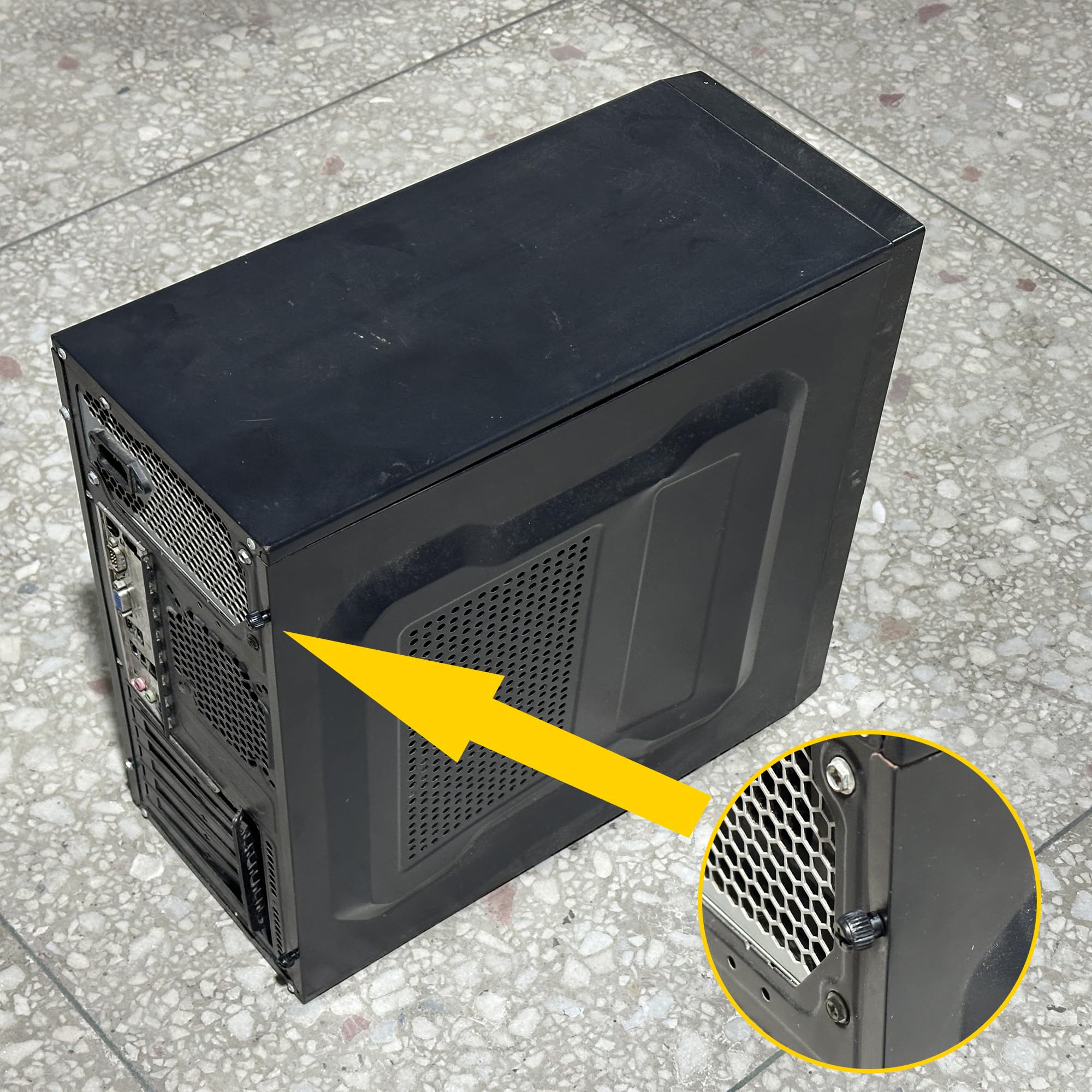 20 Stück PC Schrauben – Flachkopf, Kreuzschlitz, Perfekt Für Gehäuse, Mainboard & Festplatten