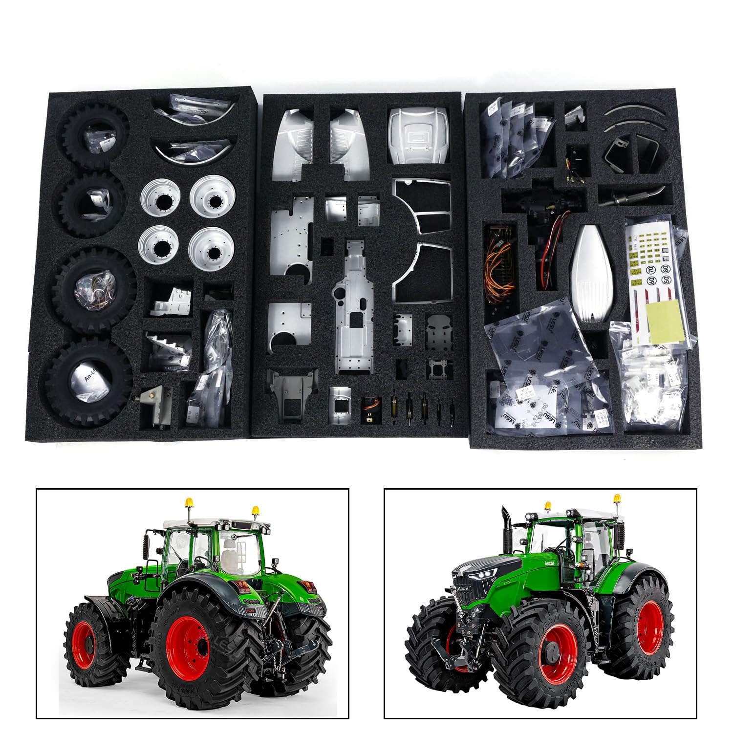 Amazon.co.jp: wheelfun LESU 1/14 4X4 Aoue 1050 金属 油圧 ラジコン