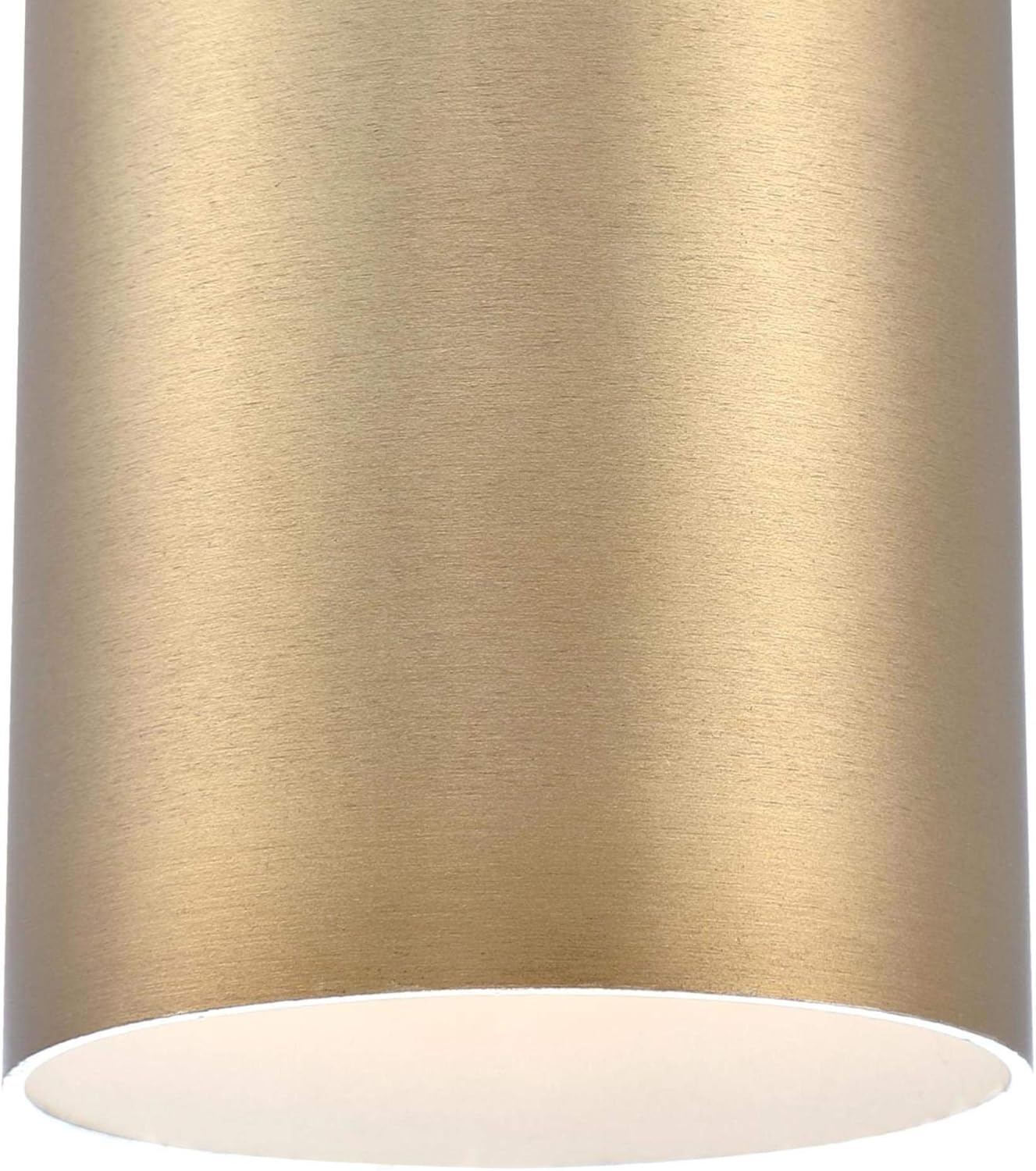 Westinghouse 6111100 Rayman Contemporary One-Light Dimmable LED Indoor Mini Pendant Light Brushed Brass Finish