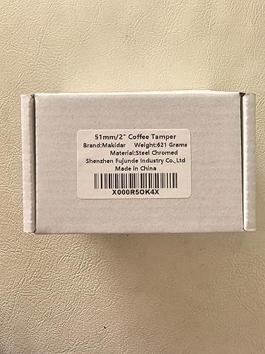 Miniatura 10 de 51 mm/2 inch Base Premium Barista Prensador para café, acero inoxidable Barista Espresso grano de café de Prensa