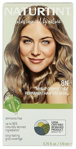 NATURTINT Color de cabello rubio germen de trigo 8N 56 FZ