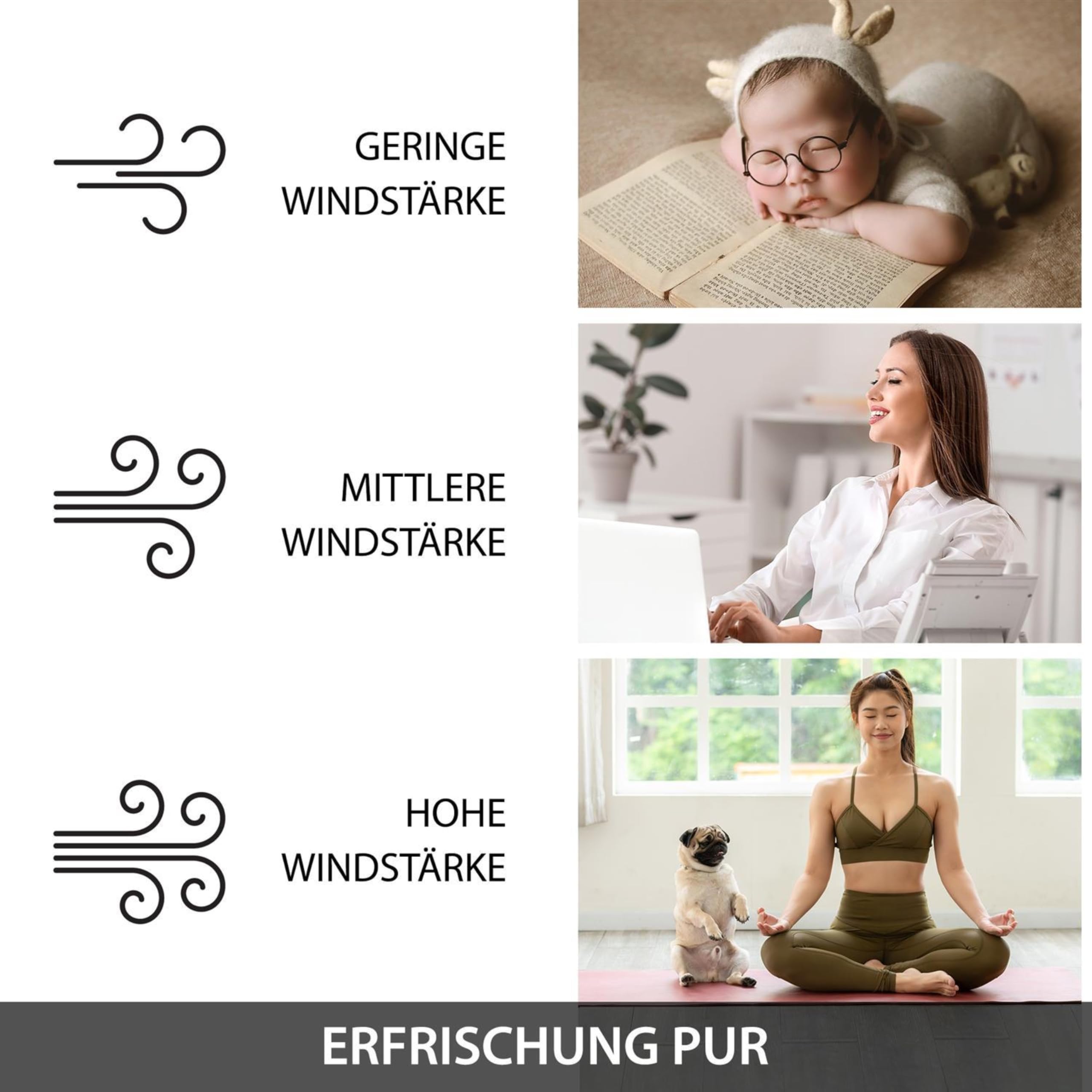 Syntrox Luftkühler mit Wasser Chilly | Verdunstungskühler | Luftbefeuchter, Multifunktions-Ventilator, Effektive Temperaturreduktion, 45 Watt, gegen trockene Luft